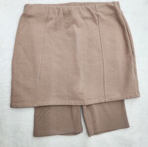 2 For 20 Zara Tan Skirt with Attached Leggings